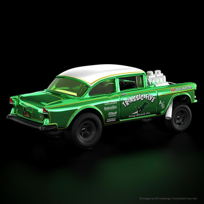HWC Special Edition ’55 Chevy Bel Air Gasser - Xe Mô Hình Cao Cấp Hot Wheels HGW21 - Hình ảnh bổ sung 6