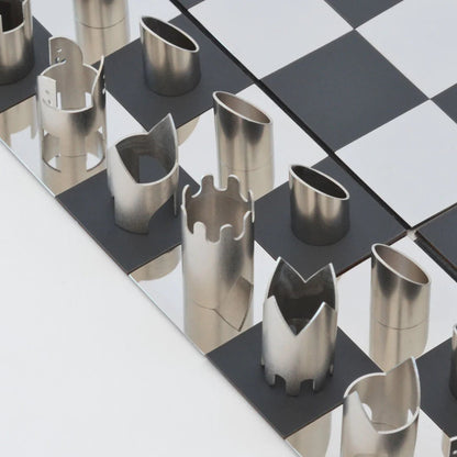 Cy Endfield 24 Karat Gold and Silver Plated Travel Chess Set - Bộ Cờ Vua Du Lịch Mạ Vàng 24K Cao Cấp - Chess House - Hình ảnh bổ sung 5