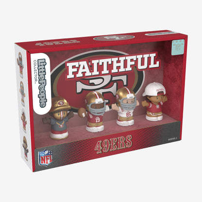 Little People Collector x NFL San Francisco 49ers Set - Bộ Nhân Vật Sưu Tầm Thể Thao - Mattel Mattel - ảnh 5 - Figure Set
