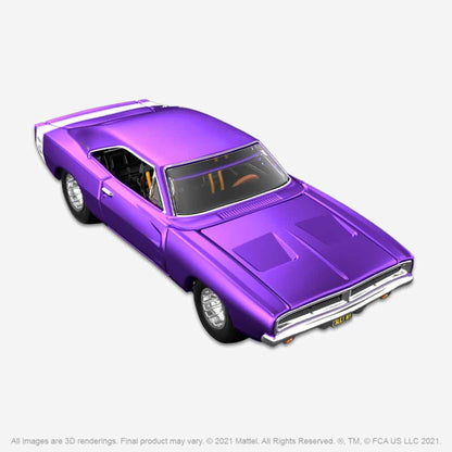 RLC sELECTIONs 1969 Dodge Charger R/T - Xe Mô Hình Kim Loại Cao Cấp Hot Wheels - Hình ảnh bổ sung 6