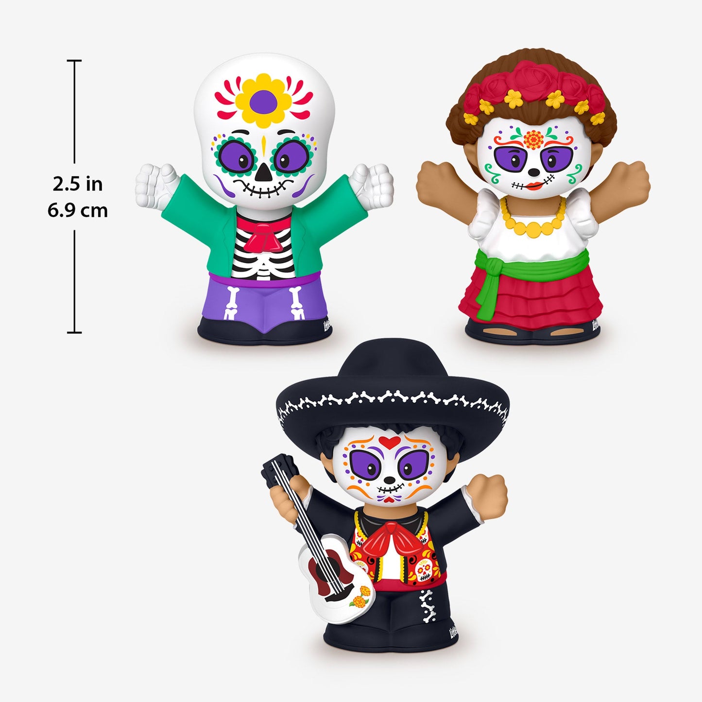 Little People Collector Día de Muertos Special Edition Set - Bộ Nhân Vật Sưu Tập Lễ Hội Người Chết - Mattel - Hình ảnh bổ sung 5