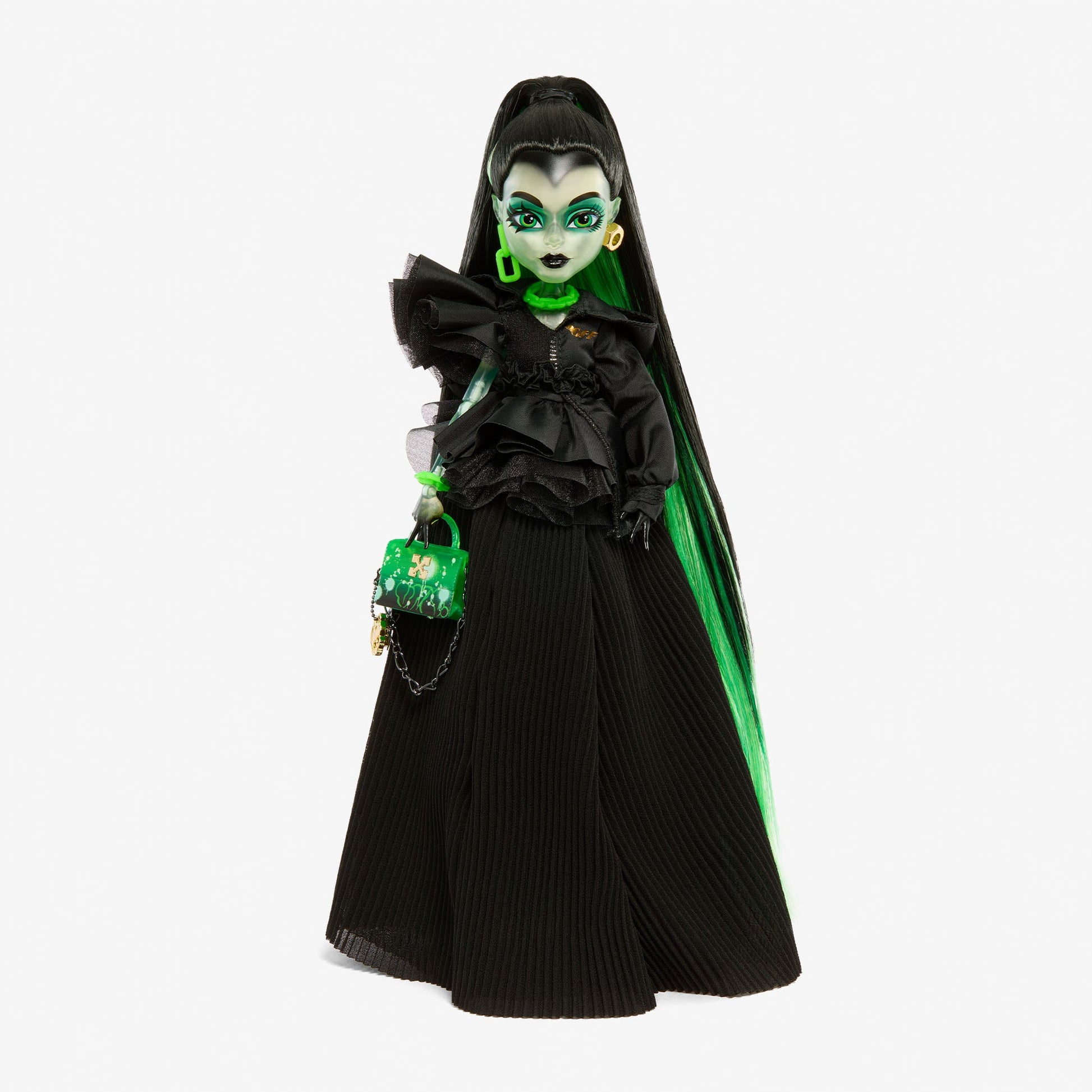 Off-White™ c/o Monster High Symphanee Midnight Doll - Búp Bê Thời Trang Sưu Tầm Cao Cấp - Monster High HNV18 Monster High - ả