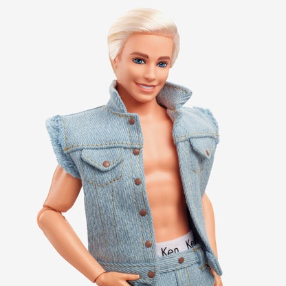 Ken Doll Wearing Denim Matching Set – Barbie The Movie - Búp Bê Sưu Tập Barbie Mattel Mattel - ảnh 2 - Dolls