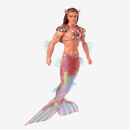 Barbie Signature King Ocean Ken Merman Doll - Búp bê Người cá Ken Sưu tầm Cao cấp - Barbie Signature - Hình ảnh chi tiết 2