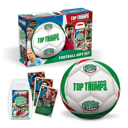 World Football Stars Top Trumps Card Game & Football Gift Set - Bộ Quà Tặng Bóng Đá & Thẻ Bài - Winning Moves - Hình ảnh chi tiết 2