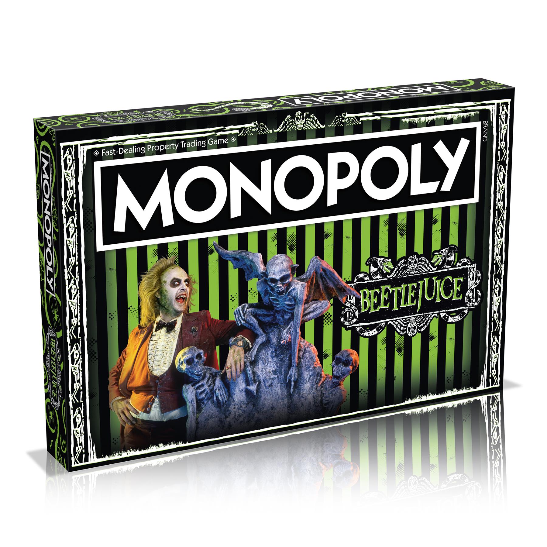 Beetlejuice Monopoly Board Game - Cờ Tỷ Phú Beetlejuice Chính Hãng Winning Moves - Hình ảnh sản phẩm