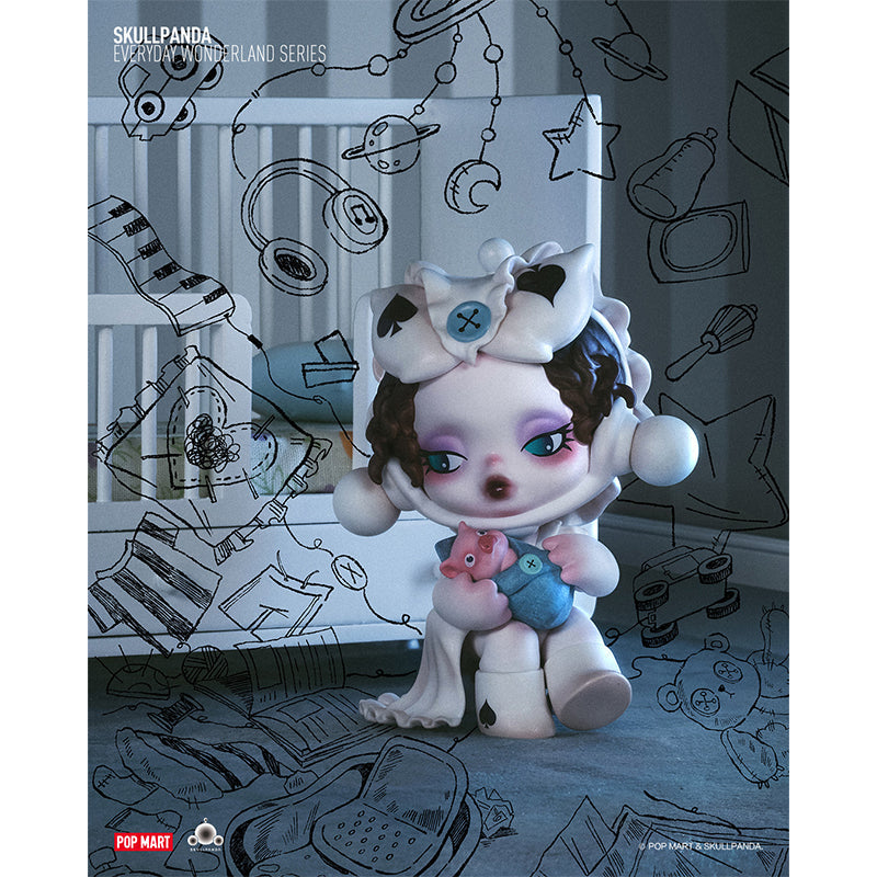 Skullpanda Wonderland Everyday - Mô hình Blind Box chính hãng - POP MART