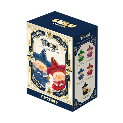 LULU THE PIGGY - TRIANGEL PVC FACE PLUSH KEYCHAIN BLINDBOX