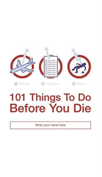 101 Things To Do Before You Die - Sách Phát Triển Bản Thân - Bloomsbury - Hình ảnh sản phẩm