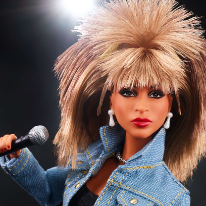 Barbie Signature Music Series Tina Turner Doll - Búp bê Sưu tầm Huyền thoại Rock 'n Roll - Mattel HCB98 Mattel - ảnh 3 - Coll