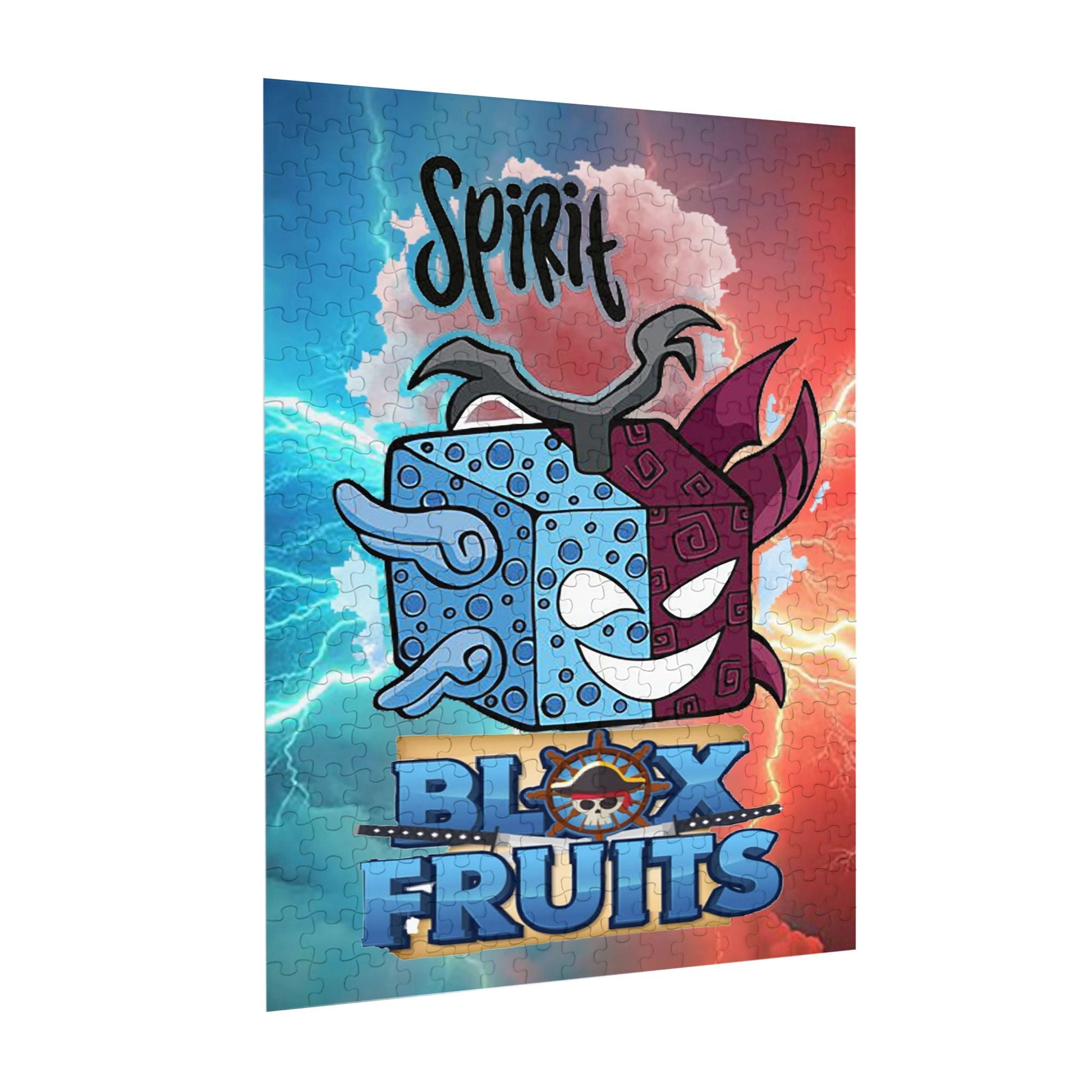 Spirit Blox Fruits 300 Piece Jigsaw Puzzle - Tranh Ghép Hình 300 Mảnh Cao Cấp - GHJOWpill - Hình ảnh chi tiết 2