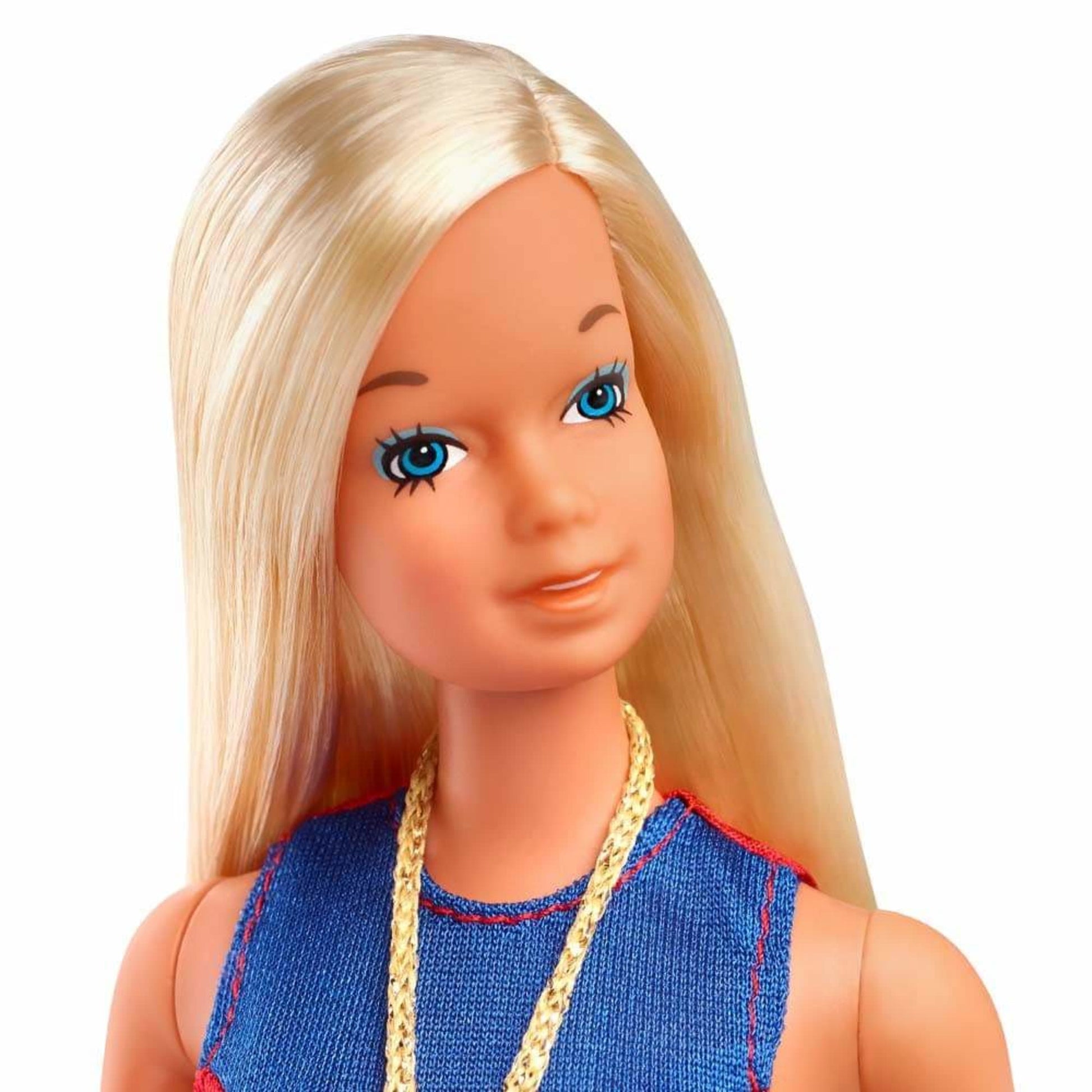 Barbie Gold Medal Barbie Doll Búp Bê Sưu Tầm Phiên Bản Tái Hiện 1975 Barbie Signature - Hình ảnh bổ sung 6