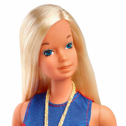 Barbie Gold Medal Barbie Doll Búp Bê Sưu Tầm Phiên Bản Tái Hiện 1975 Barbie Signature - Hình ảnh bổ sung 6