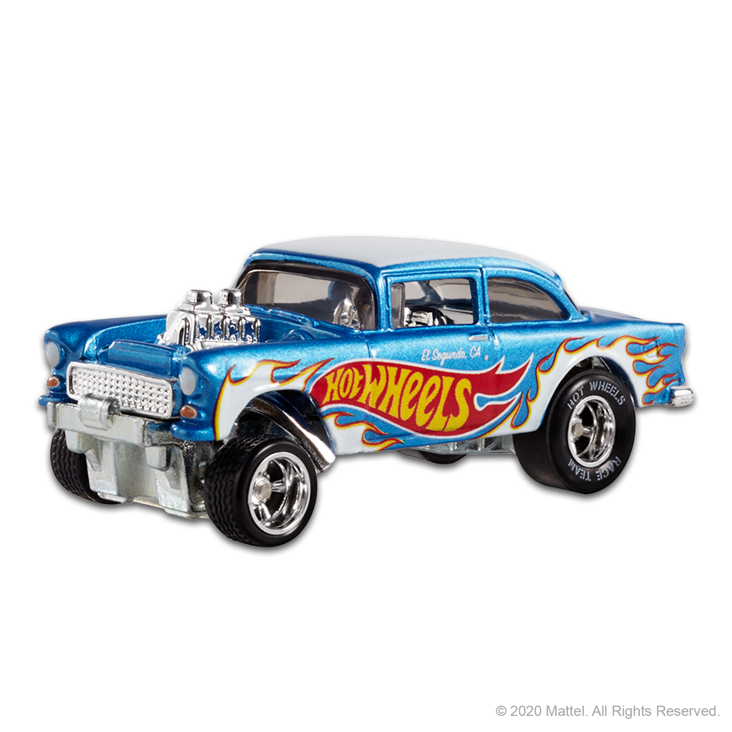 Hot Wheels Display Case - Kệ Trưng Bày 50 Xe Kèm Xe '55 Chevy Gasser - Mattel GND88