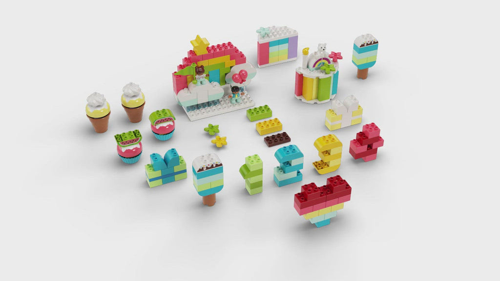 LEGO® DUPLO™ Creative Birthday Party - Đồ chơi lắp ráp Tiệc Sinh Nhật Sáng Tạo - LEGO 10958 - Hình ảnh chi tiết 2