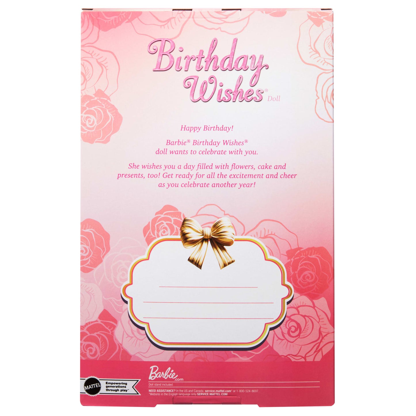 Barbie Signature Birthday Wishes Doll - Búp Bê Sưu Tầm Kỷ Niệm Sinh Nhật - Mattel JBJ08 Mattel - ảnh 4 - Figure