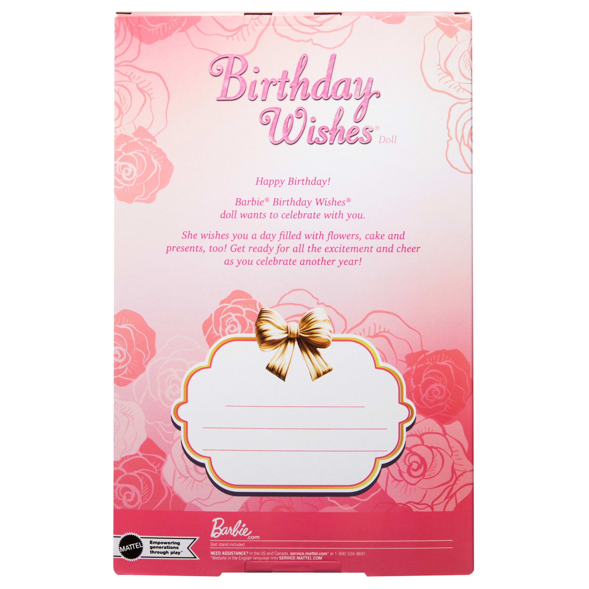 Barbie Signature Birthday Wishes Doll - Búp Bê Sưu Tầm Kỷ Niệm Sinh Nhật - Mattel JBJ08 Mattel - ảnh 4 - Figure