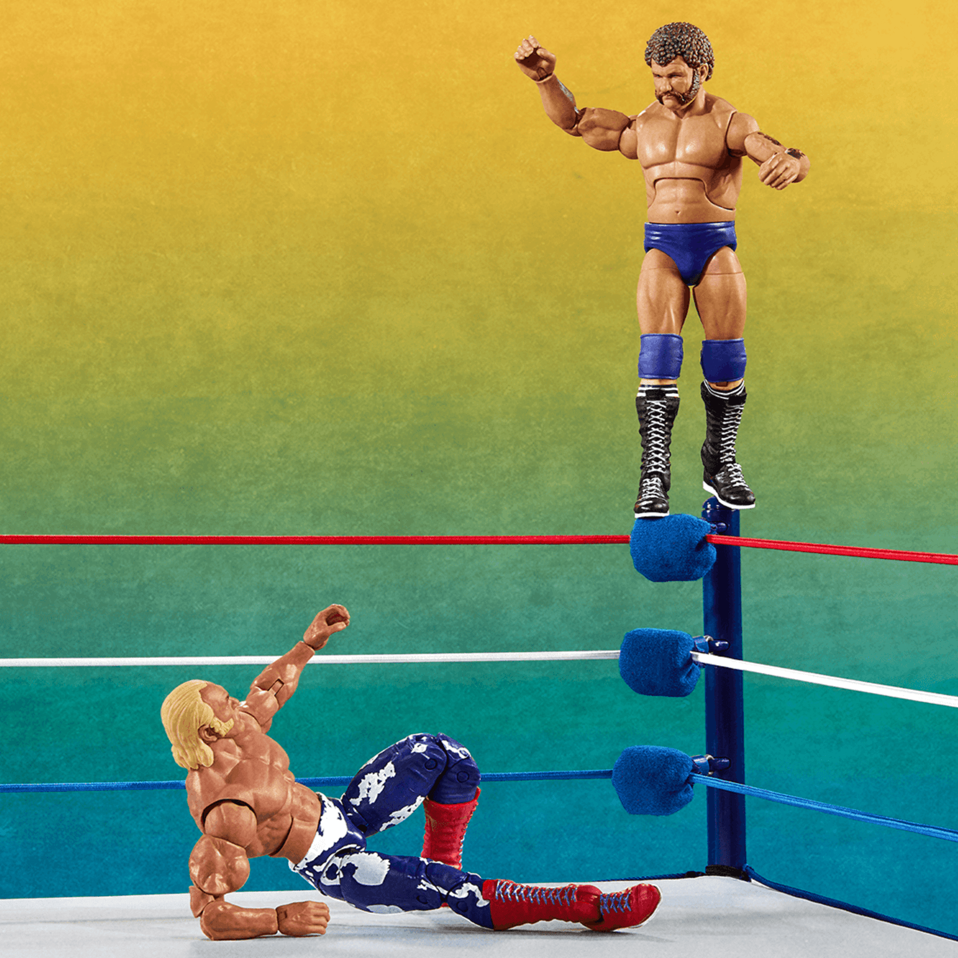 WWE Elite Collection Legends From the Territory Era 4-Figure Multipack - Bộ 4 Mô Hình Đấu Vật Mỹ - Mattel Creations - Hình ảnh bổ sung 7