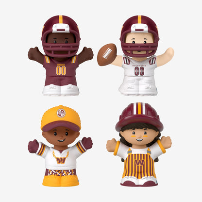 Little People Collector x NFL Washington Commanders Set - Bộ Mô Hình Sưu Tầm Thể Thao NFL - Mattel Creations - Hình ảnh bổ sung 4