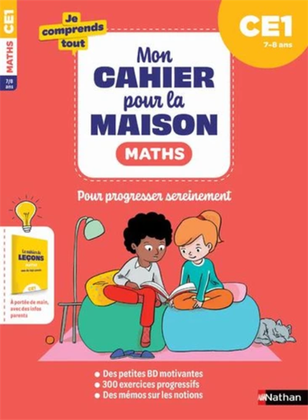 Mon Cahier Pour La Maison - Maths Ce1