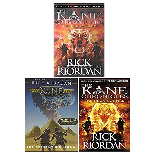 The Kane Chronicles Collection Rick Riordan 3 Books Set By Rick Riordan