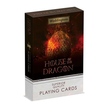 House of the Dragon Waddingtons Number 1 Playing Cards - Bộ Bài Tây Cao Cấp - Winning Moves - Hình ảnh sản phẩm