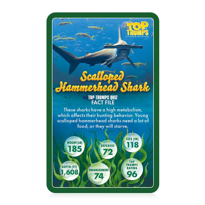 Sealife in Danger Top Trumps Card Game - Trò Chơi Thẻ Bài Sinh Vật Biển - Winning Moves - Góc nhìn khác 3