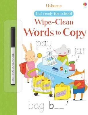 Get ready for school Wipe-Clean: Words to Copy