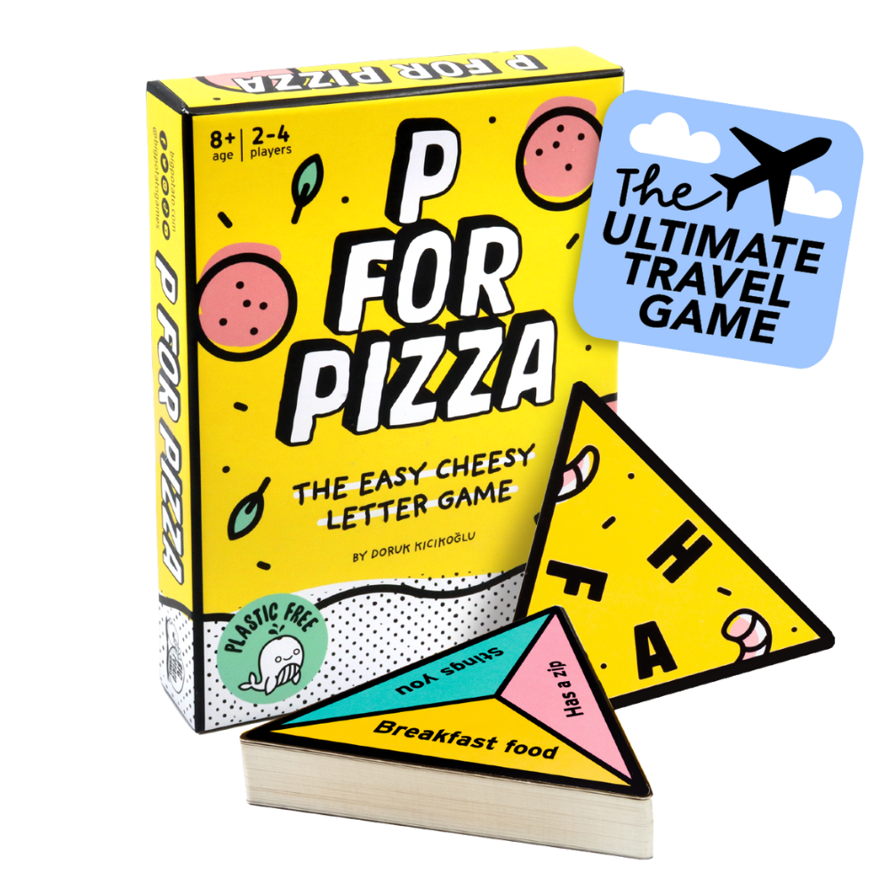 P For Pizza Board Game Giải Đố Chữ Cái Big Potato Games