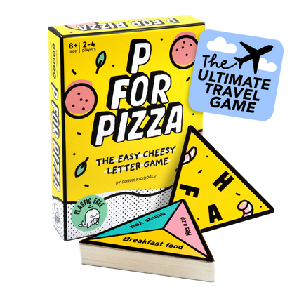 P For Pizza Board Game Giải Đố Chữ Cái Big Potato Games