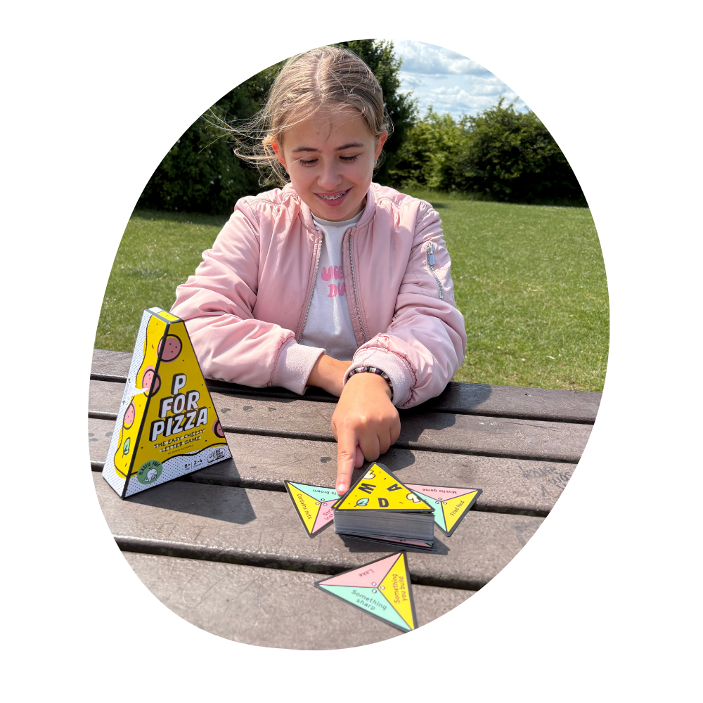 P For Pizza Board Game Giải Đố Chữ Cái Big Potato Games