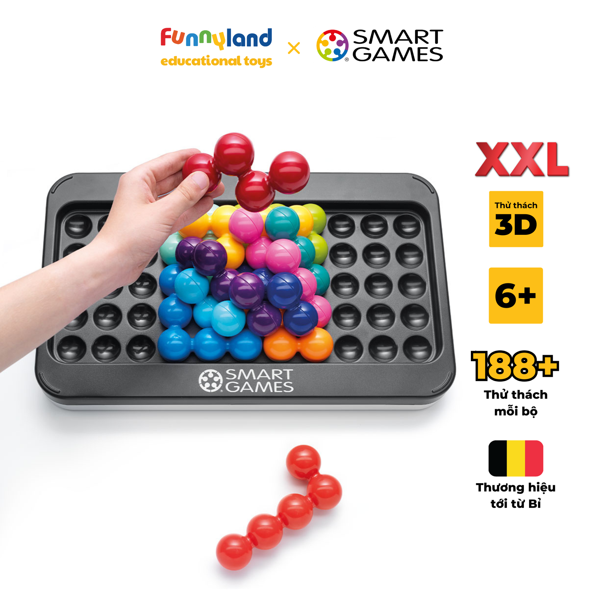 Đồ trơi trí tuệ Smartgames Thử thách IQ Pro Puzzler XXL