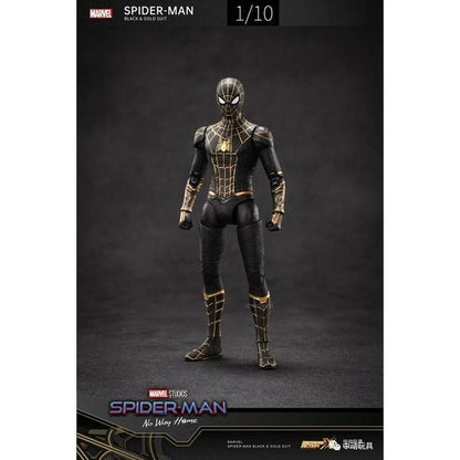 Mô hình Marvel - Spiderman - Black Gold Suit - ZD Toys - ZM76
