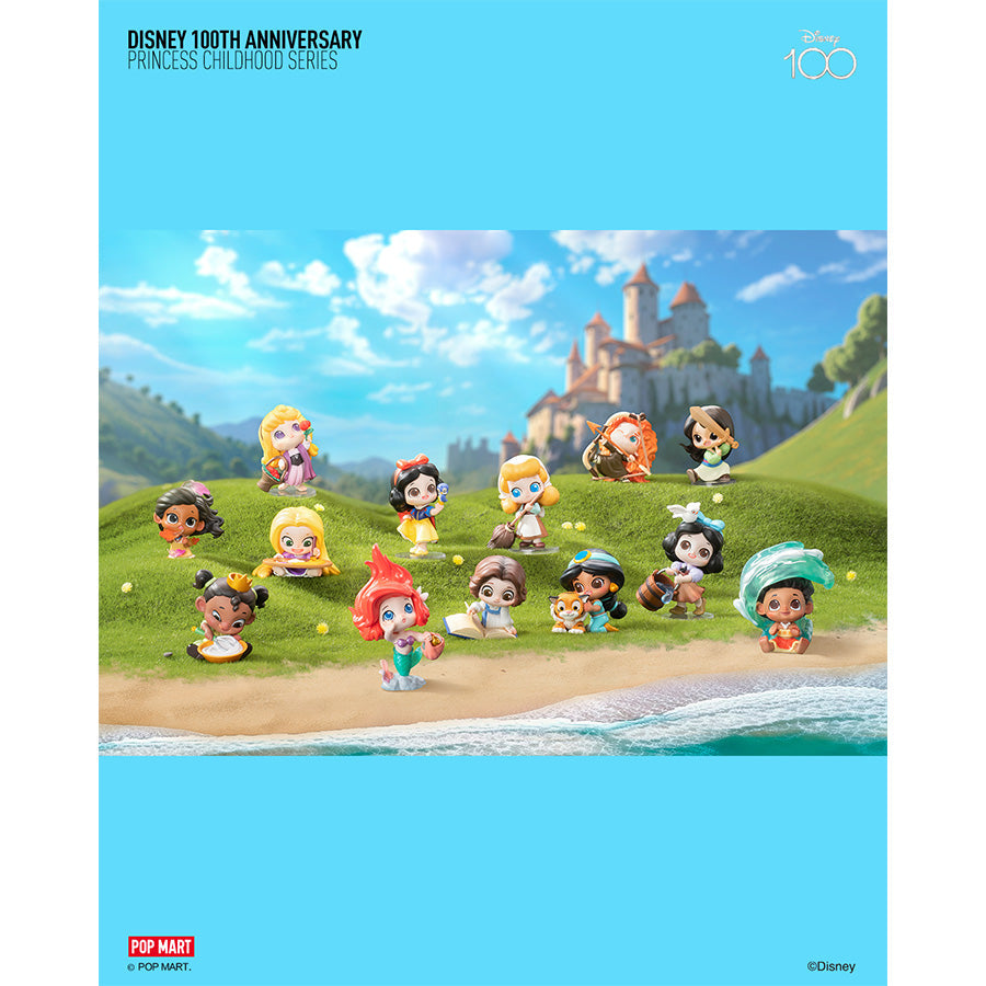 POP MART Disney 100th Anniversary Princess Childhood - Mô hình Blind Box Công chúa Disney - POP MART