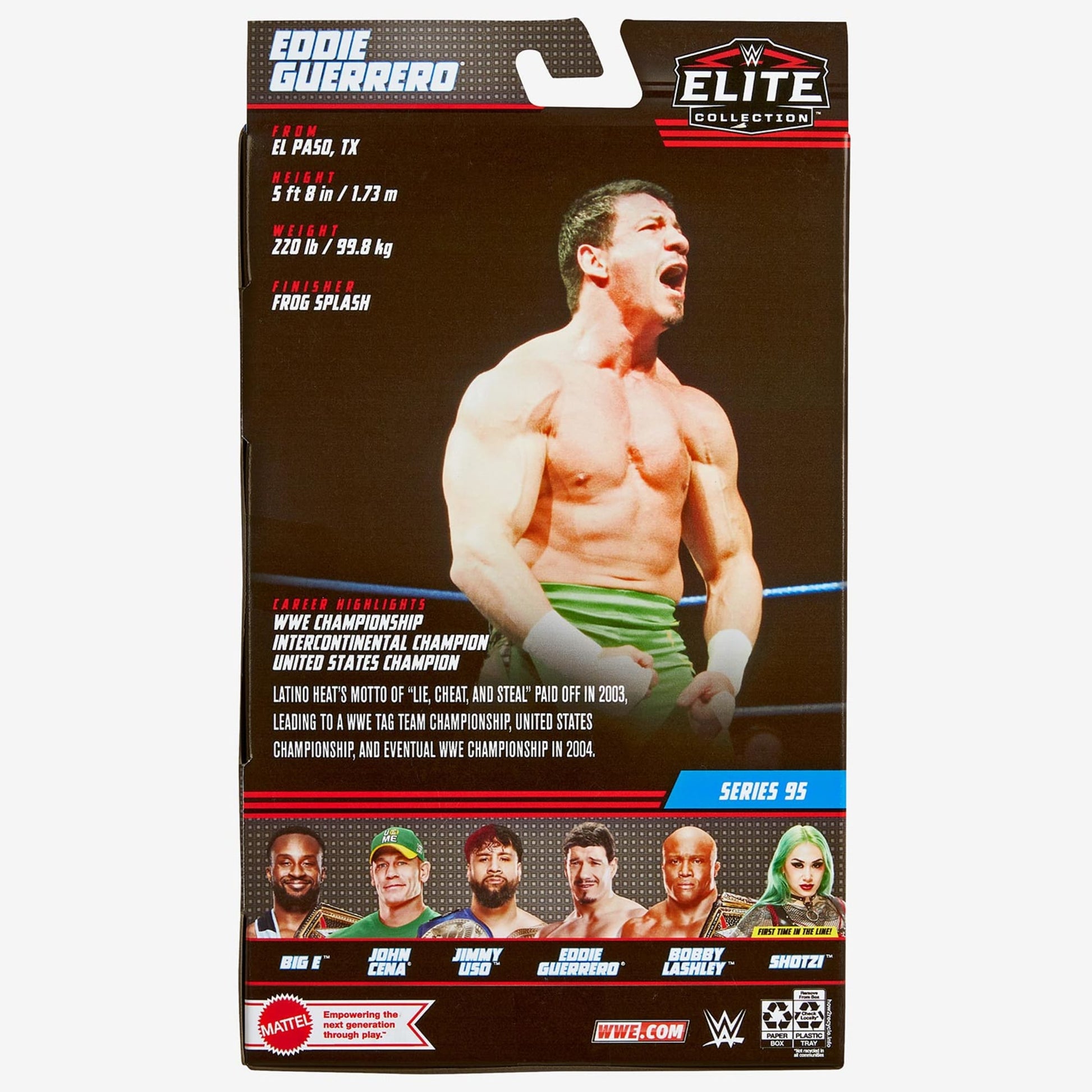 WWE Eddie Guerrero Elite Collection Action Figure - Mô hình Đô vật Mỹ Mattel - Hình ảnh bổ sung 7