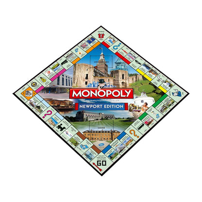 Newport Monopoly Board Game - Trò Chơi Cờ Tỷ Phú Phiên Bản Newport - Winning Moves - Hình ảnh chi tiết 2