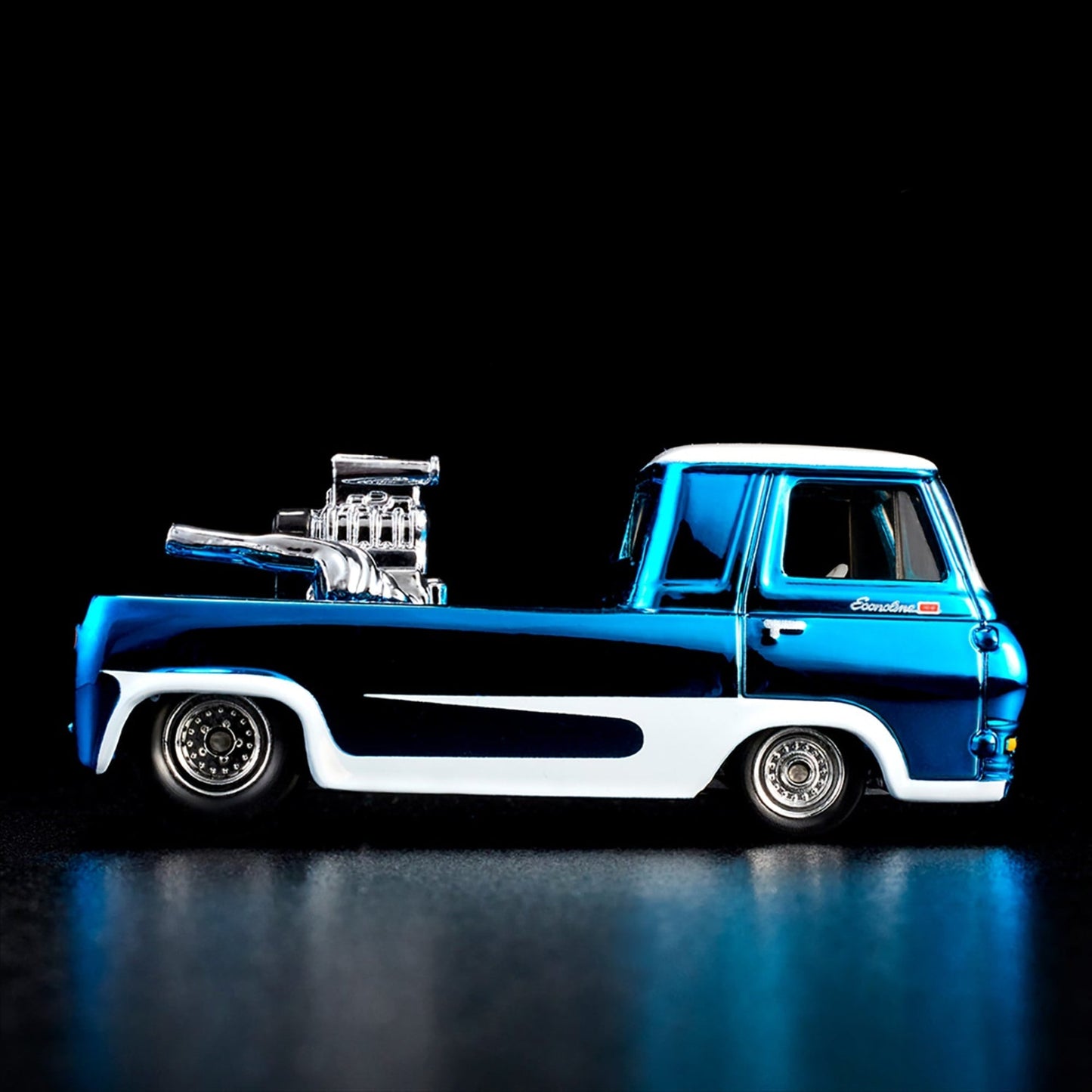 RLC Exclusive Hi-Po Hauler Xe Mô Hình Ford Econoline 1963 Hot Wheels Red Line Club - Góc nhìn khác 3