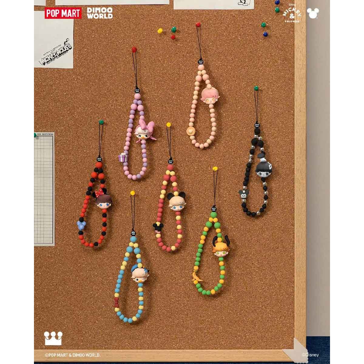 DIMOO WORLD × DISNEY Series Phone Strap - Dây đeo điện thoại Blind Box - POP MART
