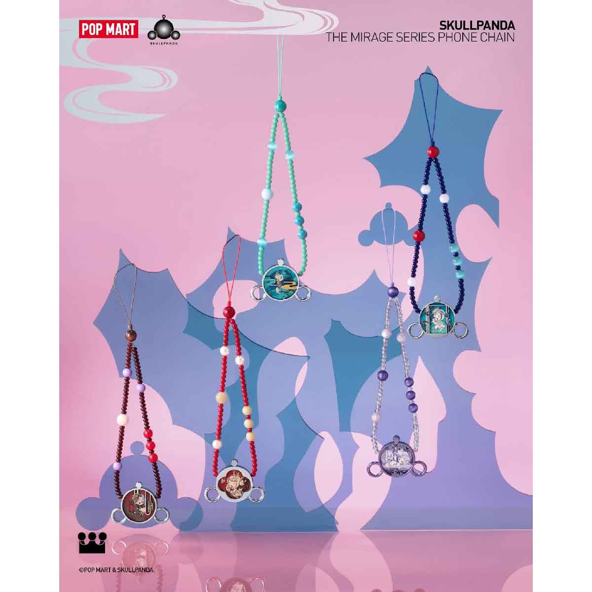Skullpanda The Mirage Series Phone Chain - Dây đeo điện thoại - POP MART