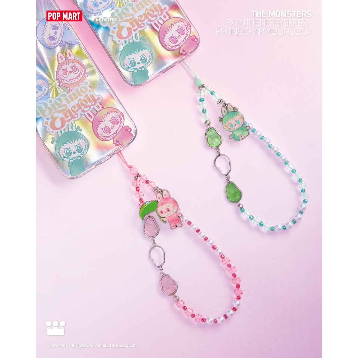 The Monsters Big Into Energy Series Phone Strap - Dây đeo điện thoại Labubu - POP MART