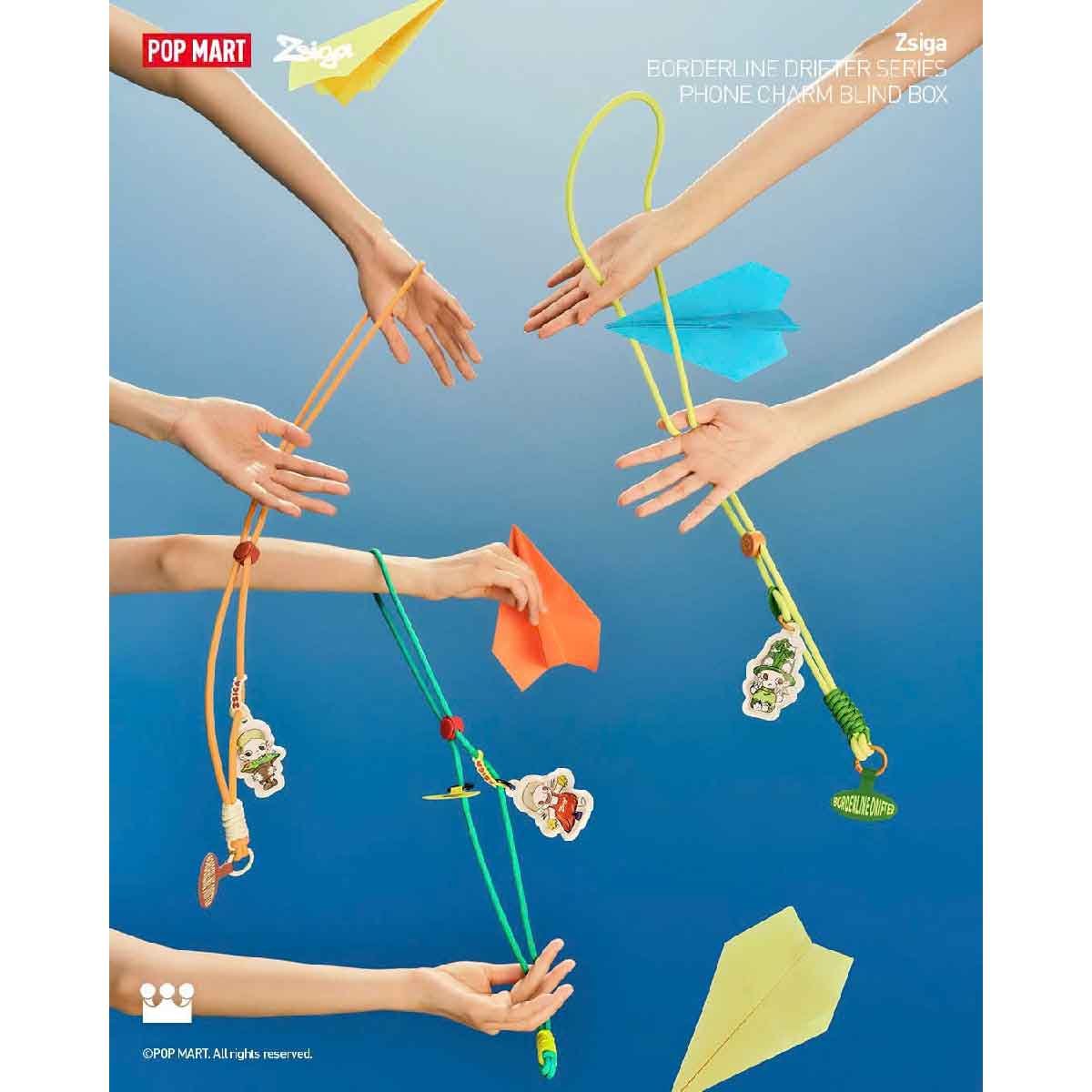 Zsiga Borderline Drifter Series Phone Strap - Dây đeo điện thoại - POP MART