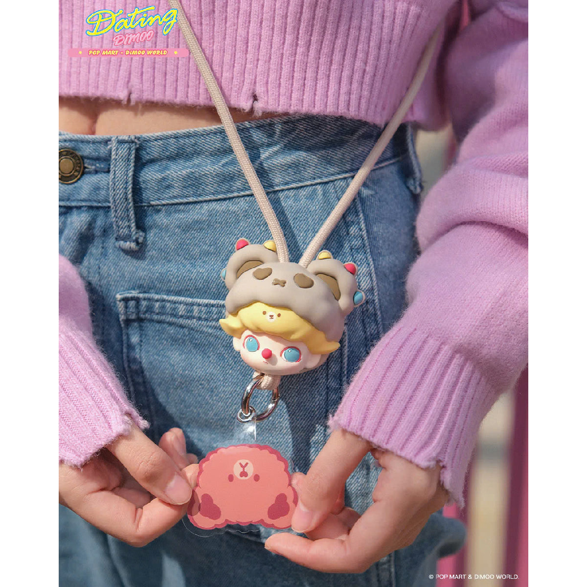 Dimoo Dating Series Lanyard - Dây đeo Blind Box - POP MART