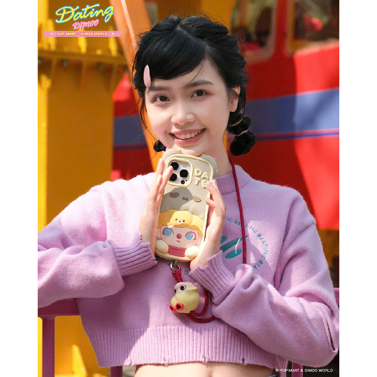 Dây Đeo Dimoo Dating Series - Lanyard Blind Box POP MART