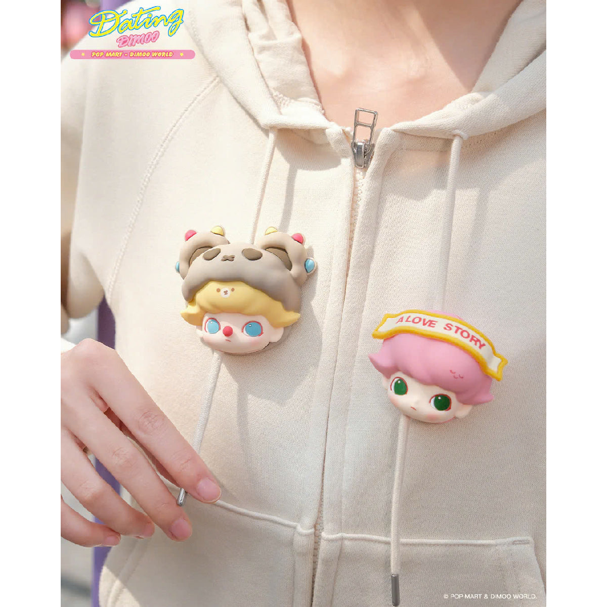 Dimoo Dating Series Lanyard - Dây đeo Blind Box - POP MART