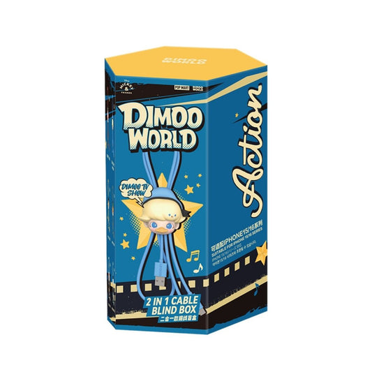 Dimoo World × Disney Series-2 In 1 Cable Blind Box - Hộp mù dây sạc 2 trong 1 - POP MART