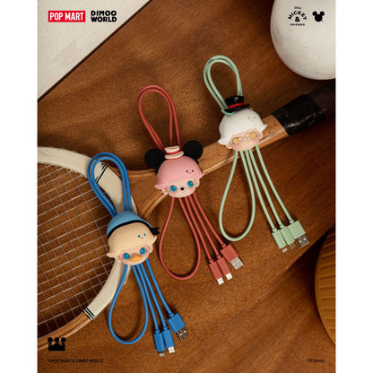 Dimoo World × Disney Series-2 In 1 Cable Blind Box - Hộp mù dây sạc 2 trong 1 - POP MART