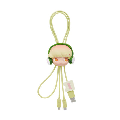 Hand In Hand Series-2 In 1 Cable Blind Box - Dây sạc điện thoại 2 trong 1 - POP MART