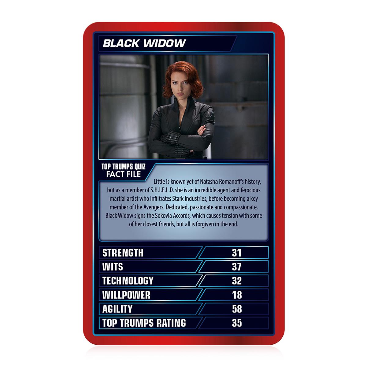 Marvel Cinematic Universe Top Trumps Card Game - Trò Chơi Thẻ Bài Siêu Anh Hùng - Winning Moves - Hình ảnh chi tiết 2