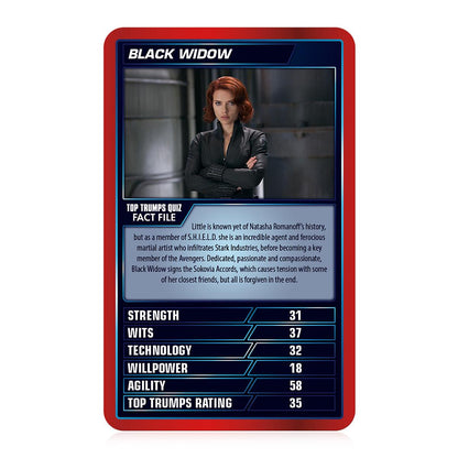 Marvel Cinematic Universe Top Trumps Card Game - Trò Chơi Thẻ Bài Siêu Anh Hùng - Winning Moves - Hình ảnh chi tiết 2