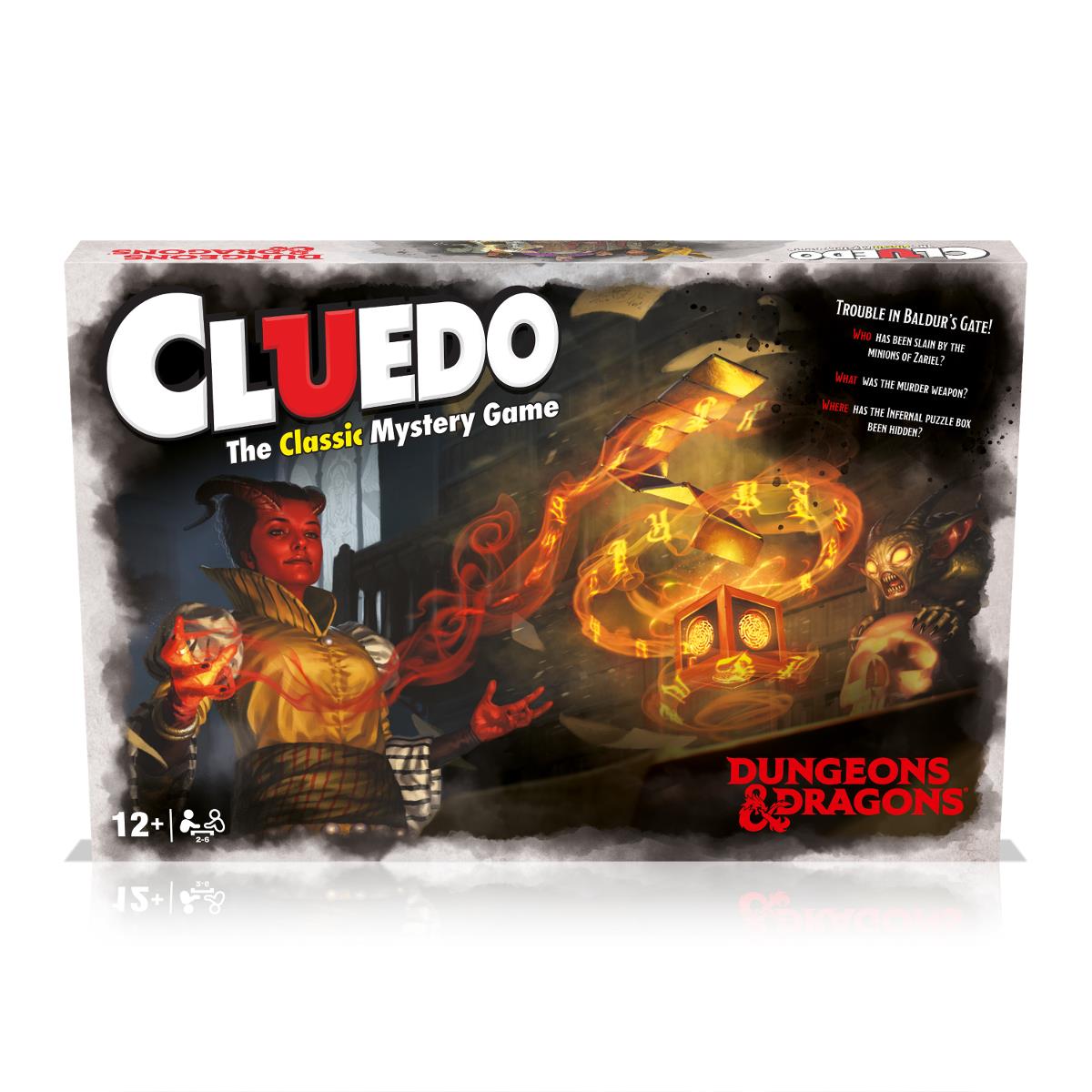Dungeons & Dragons Cluedo Board Game - Board Game Trinh Thám Nhập Vai Winning Moves - Hình ảnh chi tiết 2